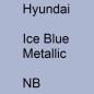 Preview: Hyundai, Ice Blue Metallic, NB.